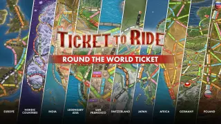 Ticket to Ride: Round the World Ticket - Switch