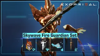 Exoprimal - Skywave Fire Guardian Set