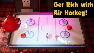 Get Rich with Air Hockey! β Earn more coins with each hit. β