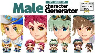 RPG Maker MZ - Male Character Generator