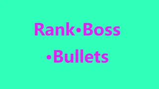 Rank Β· Boss Β· Bullets