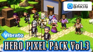 RPG Developer Bakin Vibrato NPC PIXEL PACK Vol.3