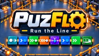 PUZFLO: Run the Line