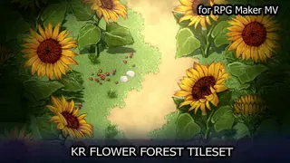 RPG Maker MV - KR Flower Forest Tileset