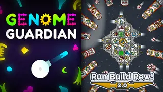 Roguelike Action Shooters: 🔬 Genome Guardian × Run Build Pew! 🛰