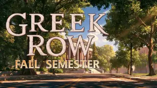 Greek Row, Fall Semester