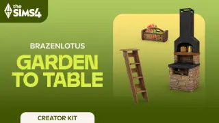 The Sims 4 Garden to Table Kit