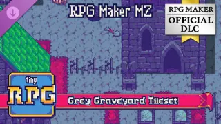 RPG Maker MZ - TinyRPG - Grey Graveyard Tileset