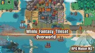 RPG Maker MZ - Winlu Fantasy Tileset - Overworld