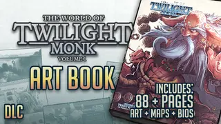 THE WORLD OF TWILIGHT MONK VOLUME1:ART BOOK