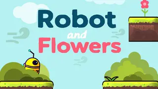 Robot and Flowers