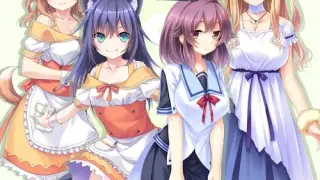 Pretty Girls Mahjong Solitaire - Green - Switch