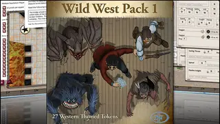 Fantasy Grounds - Wild West Pack 1 (Token Pack)