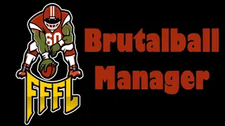 FFFL: Brutalball Manager