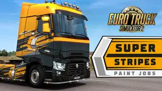 Euro Truck Simulator 2 - Super Stripes Paint Jobs Pack