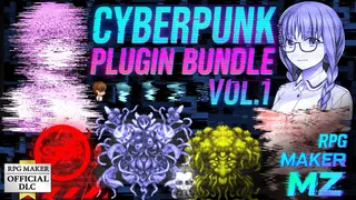 RPG Maker MZ - CYBERPUNK PLUGIN BUNDLE vol1