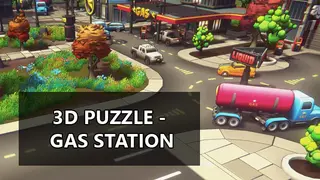 3D PUZZLE - Gas Station