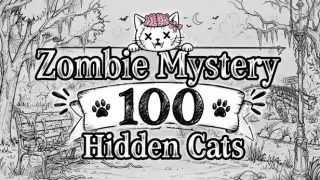 Zombie Mystery: 100 Hidden Cats