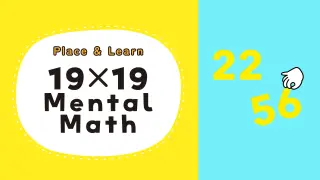 Place & Learn 19×19 Mental Math - Switch