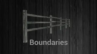 Boundaries