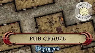 Fantasy Grounds - Pathfinder RPG - Pathfinder Flip-Mat - Classic Pub Crawl