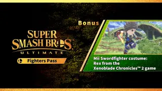 Super Smash Bros. Ultimate Fighters Pass Bonus Mii Fighter Costume (Rex) - Switch