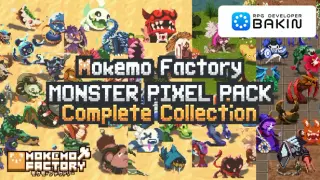 Mokemo Factory MONSTER PIXEL PACK Complete Collection