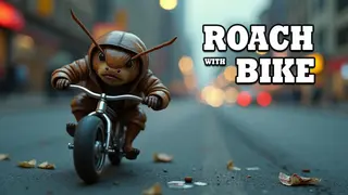 Roach with Bike