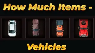 How Much Items - Vehicles