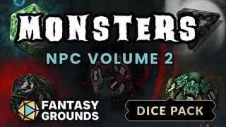 Fantasy Grounds - Monsters NPC Dice Pack Volume 2