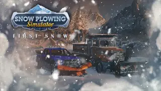 Snow Plowing Simulator - First Snow