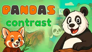 Pandas Contrast