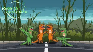 Rebirth Evolution - Yellow Tyrannosaurus Rex Set