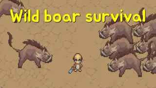 Wild boar survival