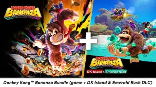 Donkey Kong Bananza Bundle (game + DK Island & Emerald Rush DLC) - Switch 2