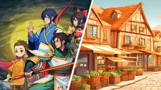 Three Kingdoms X Old Market Simulator