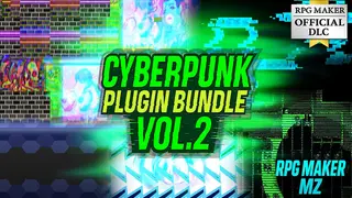 RPG Maker MZ - CYBERPUNK PLUGIN BUNDLE vol2