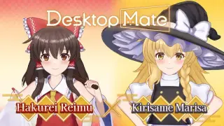 Desktop Mate Hakurei Reimu & Kirisame Marisa DLC Bundle
