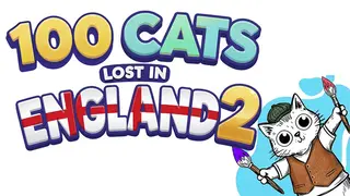 100 Cats Lost In England 2 Find & Color