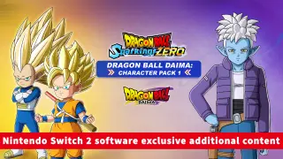 DRAGON BALL: Sparking! ZERO - Dragon Ball DAIMA: Character Pack 1 - Switch 2