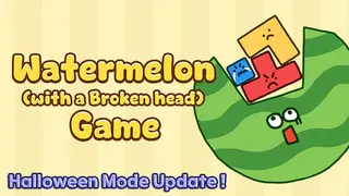 watermelon game (with a broken head)