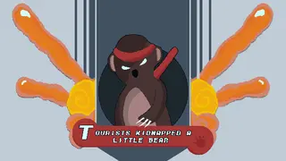 Tourists Kidnapped a Little Bear