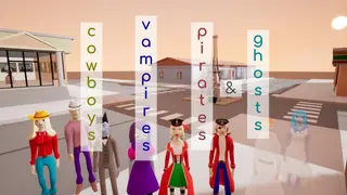 Cowboys, Vampires, Pirates & Ghosts