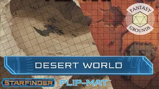 Fantasy Grounds - Starfinder RPG - FlipMat - Desert World