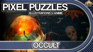 Pixel Puzzles Illustrations & Anime - Jigsaw Pack: Occult