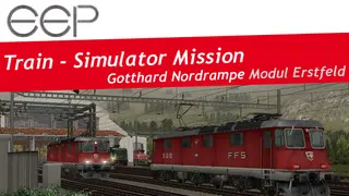 EEP TSM Gotthardbahn Nordrampe Modul Erstfeld