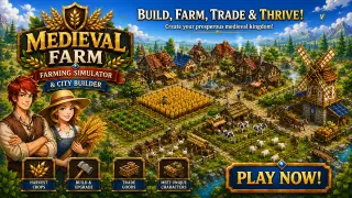 Medieval Farm - Farming Simulator and City Builder - Xbox One