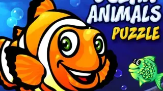 Ocean Animals Puzzle - Preschool Animal Learning Puzzles Game for Kids & Toddlers - Switch
