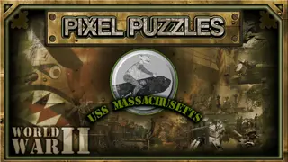 Pixel Puzzles WW2 Jigsaw - Pack: USS Massachusetts