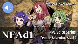 Visual Novel Maker - NPC Female Adventurers Vol.1